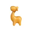 Figuras de Girafa e Veado Esculpidas em Sândalo, Pequenos Artesanatos de Madeira, Enfeites de Decoração para Casa Estilo Cartoon