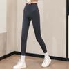 Pantalones Shark Ropa Exterior para Mujer Forro Polar Nube Engrosado Nuevo Bolsillo con Solapa Pantalones Barbie Gris Leggings Otoño e Invierno
