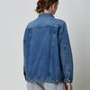 Comercio transfronterizo Jiajun abrigo de mezclilla color liso para mujer top de mujer Amazon ropa de otoño estampada al por mayor