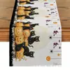 Camino de Mesa Transfronterizo de Nuevo Estilo con un Toque de Lujo, Mantel Temático para Fiesta Navideña, Estampado Navideño, Decoración para Fiesta en Casa, Hecho a Medida