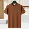 Camisetas Masculinas de Manga Curta Tendência Verão Algodão Puro Pesado Soltas Meia-Manga Estilo Hong Kong Estudante Tamanho Grande Tops Camisas Básicas