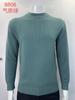 Suéter Dalong al por mayor Otoño e Invierno Camisa base Superior para hombre Color liso Cuello alto Manga larga Ajustado Lana Jersey
