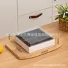 Caja Plegable Cuadrada para Cortar Fruta Compartimento Único Tres Compartimentos Cuatro Compartimentos Nueve Compartimentos Sushi Estofado Juego de Tres Piezas Caja de Embalaje de Papel Plástico