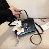 Bolso Kelly de Cocodrilo de Alta Gama para Mujer 2026 Nuevo Bolso de Mano Retro de Moda Bolso de Hombro Cruzado