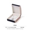 Caja para Pulsera Anillo Collar de Cuero Cepillado Transfronteriza Caja de Joyería Curvada Personalizada Embalaje de Joyería de Alta Gama