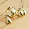 Joyería Transfronteriza Europea y Americana Tendencia de Moda Diseño Geométrico Anillo Curvado Anillo Brillante Anillo Abierto Exagerado