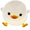 Pato Doudou de Pudín Adorno de Luz Nocturna Protección Ocular Pato Doudou Carga USB Temporizador Palmadita Automática Lámpara de Silicona Atmósfera