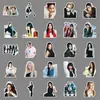 50 Pegatinas de Itzy Ídolo de Moda Ryujin Grupo de Chicas Estrella Alta Definición Decorativas Casco Scooter Goo Tarjeta Pegatinas