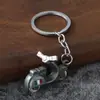 Llavero Creativo de Motocicleta con Simulación 3D Llavero Resistente de Motocicleta Colgante de Mini Motocicleta para Hombres y Mujeres