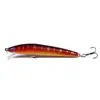 Fabricante atacadista de isca artificial Minnow de 10 cm e 9 g para arremesso de longa distância, ideal para pesca em água doce e salgada, adequada para peixes-mandarim, robalos e outros peixes-mandarim, isca de afundamento lento.