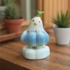 Figura de Cerámica de Pollo que Cambia la Fortuna, Adorno de Pollo de Escritorio Estilo Curativo, Producto Popular de Transmisión en Vivo