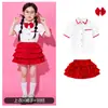 Disfraces de Baile de Porristas para Niños, Uniformes de Clase Estilo Academia para Estudiantes de Primaria, Atuendos para Fotos de la Temporada de Graduación de Jardín de Infancia