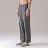 Pantalones Térmicos para Hombre Otoño e Invierno 2026 Pantalones Largos Cálidos Casuales Simples de Carga Catiónica Talla Grande Pantalones para el Hogar Invierno
