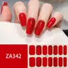 ZA - Adhesivo para uñas blanco sin hornear, totalmente impermeable, parche para decoración de uñas, sensación avanzada, simple, pegamento para esmalte de uñas al por mayor