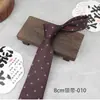 Corbata de Estilo Nuevo, Corbata Formal, Corbata de Moda para Negocios Jacquard, Corbata de Hombre de Lunares de 8 cm, Entrega Directa de Fábrica