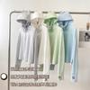 Ropa de protección solar para mujer, de verano, fina, transpirable, combinable, ligera, con protección UV UPF50 (2023)
