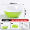 Bol para Fideos Imitación Porcelana Melamina A5, Bol Engrosado Forma de Caracol, Bol para Fideos con Sopa de Res, Bol para Ramen de Tienda de Fideos Bicolor de Pie Alto, Logo Personalizado