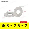 Arandelas Planas de Acero Inoxidable 304 M8~M20 Norma Alemana Din125 Ventas Directas de Fábrica en Stock Arandelas Planas Antióxido