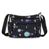 Nova bolsa feminina à prova d'água bolsa de tecido Oxford multicamadas estilo ocidental bolsa para mãe bolsa de ombro mensageiro moda grande capacidade bolsa de lona