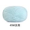 Aridor Youyou Algodón Peinado de 5 Hebras Grosor Medio Lana Tejida Grupo Bolso de Muñeca Floral Tejido a Mano Bolsa de Material para DIY