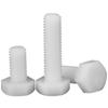 M3M4M5M6M8M10M12 tornillo de plástico hexágono exterior perno de nailon perno de hexágono exterior de plástico tornillo de aislamiento