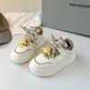 Zapatillas Deportivas de Moda para Niñas 2025 Otoño Zapatos Blancos Deportivos de Suela Suave para Niños Zapatillas Versátiles Casuales para Estudiantes Niñas