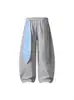 Calça Casual Retro Americana Tridimensional Estrela Cimitarra Estilo Novo Primavera 2026 Calça de Pernas Largas com Design de Orelha de Coelho