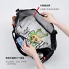 Nueva Bolsa de Viaje Impermeable para Almacenamiento con Asa de Carrito, Gran Capacidad, Plegable de Tela Oxford, Bolsa para Mudanza