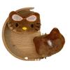 Colgante creativo de muñeca pequeña y linda, broche de muñeca con forma de corazón para niña, mochila, alfiler decorativo, llavero colgante