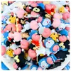 Parche de Accesorios de Resina de Dibujos Animados para Bricolaje, Pegamento en Crema, Paquete de Materiales para Fundas de Teléfono Móvil y Joyería, Pato de Goma Mixto, Pinza para el Cabello Infantil