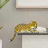 Adornos de Esquina de Mesa de Animales Pájaros Tridimensionales Doble Cara Transfronterizos Manualidades de Madera Decoración de Escritorio de Oficina en Casa Soporte de Exhibición