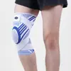 Joelheiras Pressurizadas para Corrida, Ciclismo, Proteção Respirável para Montanhismo, Proteção de Joelho para Menisco, Pular Corda, Fitness Profissional, Esportes ao Ar Livre