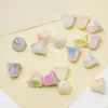 Campanita Bicolor Color UV Chapado Material para Colgante de Aretes Hechos a Mano DIY Cadena de Teléfono Móvil Accesorios de Joyería con Cuentas