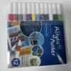 Popular Caja de PVC con Marcadores Acrílicos para Niños 80 Colores Plumas de Acuarela para Graffiti Pinceles Infantiles Apilables Venta al por Mayor