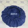 Funda de Cojín Redonda para Taburete de Color Sólido Tela Funda de Cojín para Taburete Alto Silla Tatami Barra Mostrador Banda Elástica Funda de Cojín Integrada