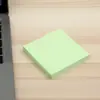 Notas adhesivas de colores macaron, blocs de notas cuadrados autoadhesivos, blocs de notas de oficina, marcadores para estudiantes, notas adhesivas reutilizables al por mayor
