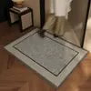 Capachos de Luxo Leve de Alta Qualidade, Tapetes de Entrada, Carpete de Porta, Capachos de Linho Antiderrapantes e Resistentes a Manchas para Casa, Podem Ser Cortados