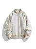 2024 Otoño/Invierno Nuevo ins Estilo Hong Kong Chaqueta con Capucha para Hombre Holgada Talla Grande Gordito Deportes al Aire Libre Chaqueta de Pareja Hombre