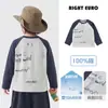Camiseta Europea Derecha para Niño Algodón Puro Top para Bebé Manga Larga 2026 Nuevo Estilo Primavera/Otoño Ropa Infantil Ropa para Niños Ropa de Otoño para Niños
