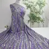 Popular Chaqueta Bordada con Lentejuelas Tela para Traje Fabricante al por Mayor Vestido Vestido de Noche Tela para Falda de Muñeca