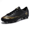Zapatos de Fútbol 2040 Caña Baja Cuero Niños, Adolescentes, Estudiantes, Adultos, Hombres y Mujeres, Uñas Largas, Uñas Rotas, Entrenamiento en Plano