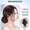 Clip de Sujeción para Peluca Marubeni Flor Dorada Mil Brotes Artefacto para el Cabello Temperamento Cabello Humano Sintético Peluca Esponjosa Natural Bolsa para Peluca