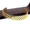 2-7009 Cobre Hecho a Mano DIY Pulsera Ajustable Abierta en Forma de C Accesorios Joyería para Pulsera de Mujer Accesorios Estilo Antiguo Azul Quemado