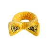 Diadema de Lazo con Letra OMG Estilo Coreano para Mujer Banda para Lavar el Cabello Cinta para Lavar la Cara Diadema Elaine Accesorios para el Cabello Bordados