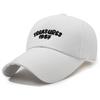 Gorra de Béisbol Nueva con Letras Bordadas Estilo Coreano para Hombre y Mujer, Gorra de Visera Larga para Exterior, Casual, Pesca, Sombrero Parasol