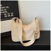 Bolso de axila de gran capacidad para mujer, nuevo bolso de hombro simple, bolso tote de nicho, bolso cruzado moderno y a la moda
