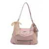 Bolsa Tote Grande e Elegante para Mulheres Nova Moda Primavera e Verão 2025 Tendência Casual para Trabalho Bolsa de Ombro Multiuso