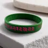 Atacado Audição e Uso da Pulseira de Silicone do Mantra da Libertação Pulseira de Borracha Pulseira de Pulso com Nó do Mantra Tathagata Grande Quantidade e Excelente Preço