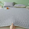 Conjunto de três peças de tapete refrescante de látex de verão para uso doméstico no verão, tapete macio de seda gelada para ar condicionado, tapete refrescante de verão para uma pessoa em dormitório, lavável à máquina