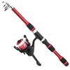 Set de Caña de Pesca Marítima, Equipo de Pesca, Caña Marítima, Mini Caña de Pescar, Caña para Señuelos, Set Completo de Caña de Pescar, Caña para Lanzamiento a Larga Distancia, Especializada para Lanzamiento a Larga Distancia